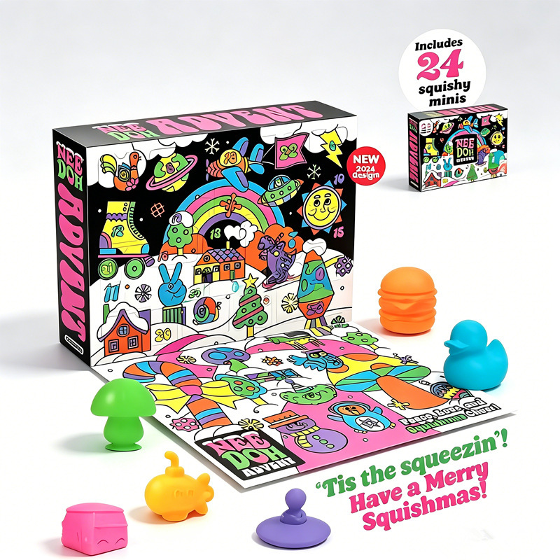 Advent Calendar Gift - Kalendarz adwentowy na 24 dni, mini