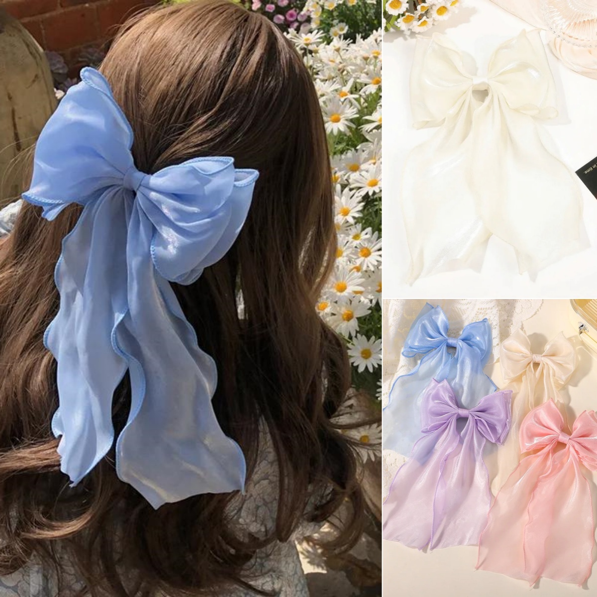 Nowa damska spinka do włosów w – Ribbon Bow Gift recenzja i cena