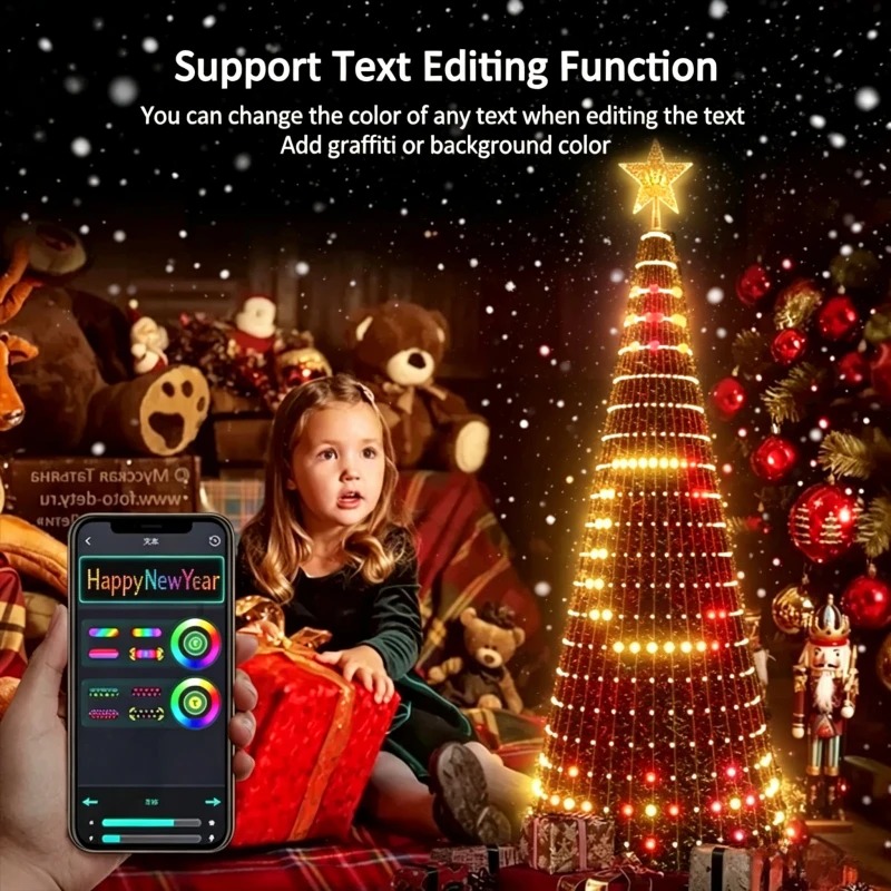 Inteligentna lampka RGB na czu – Star Tree Topper recenzja i cena
