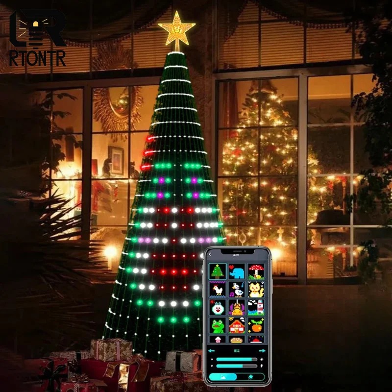 Inteligentna lampka RGB na czu – Star Tree Topper recenzja i cena