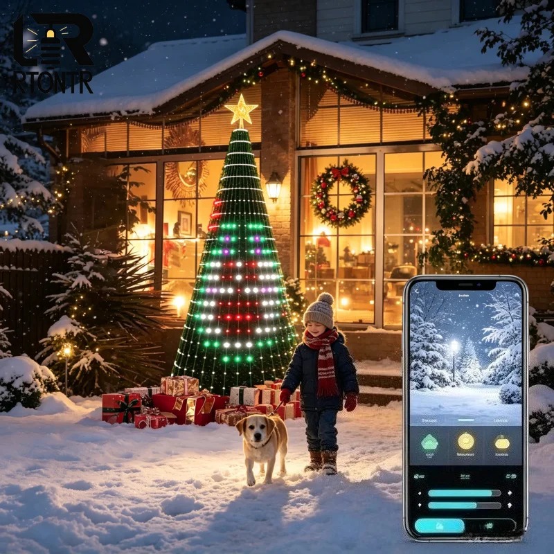 Inteligentna lampka RGB na czu – Star Tree Topper recenzja i cena