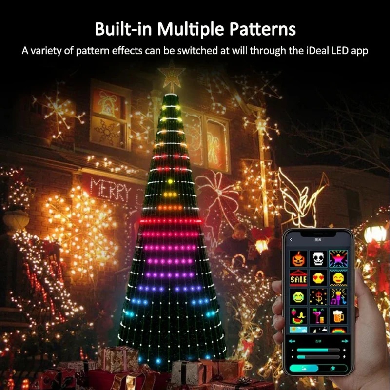 Inteligentna lampka RGB na czu – Star Tree Topper recenzja i cena