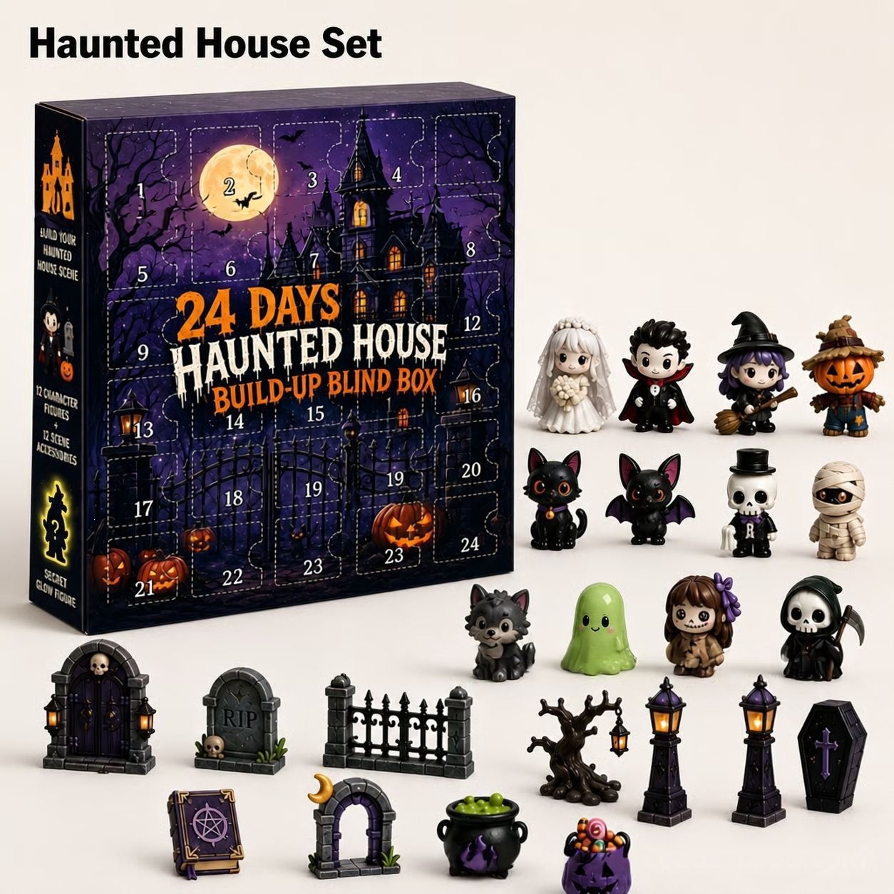 Kalendarz adwentowy na Hallowe – Advent Calendar Gift recenzja i cena