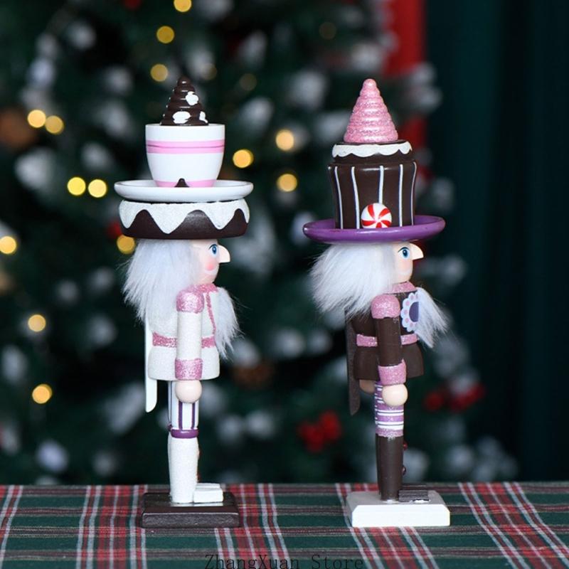 Świąteczny drewniany deser ins – Nutcracker Figurine recenzja i cena