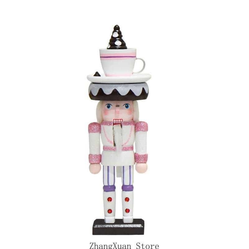 Świąteczny drewniany deser ins – Nutcracker Figurine recenzja i cena