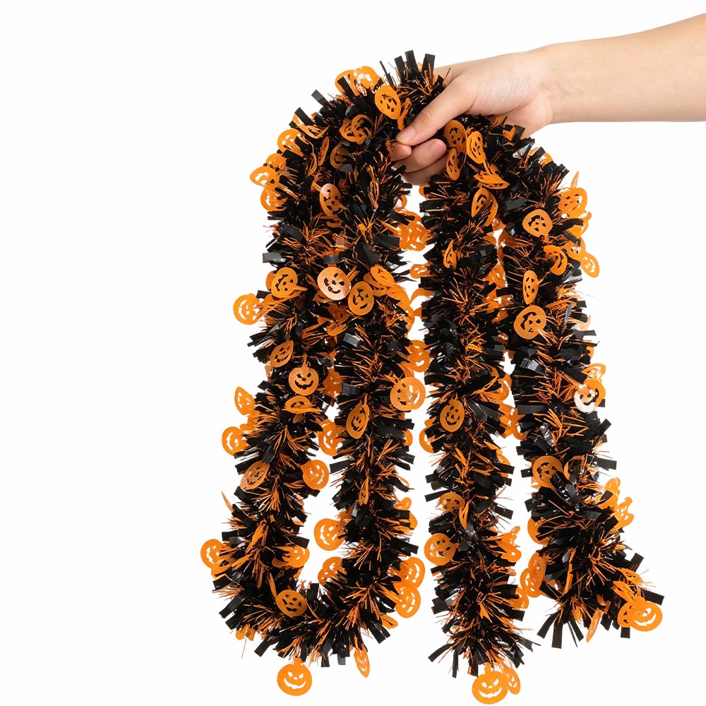 Halloweenowa zasłona z frędzla – Tinsel Garland Decoration recenzja i cena