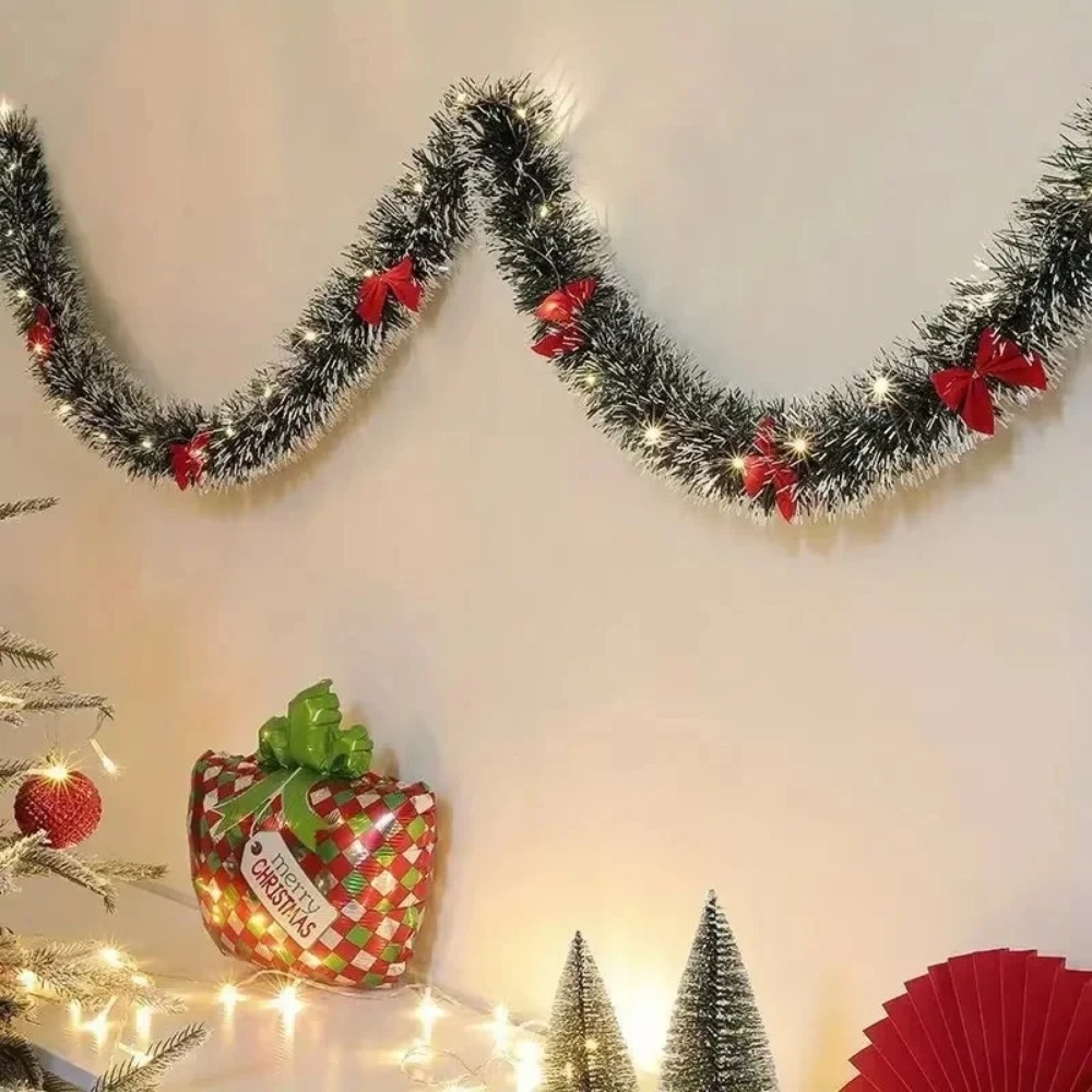 Girlanda świąteczna z metalicz – Tinsel Garland Decoration recenzja i cena