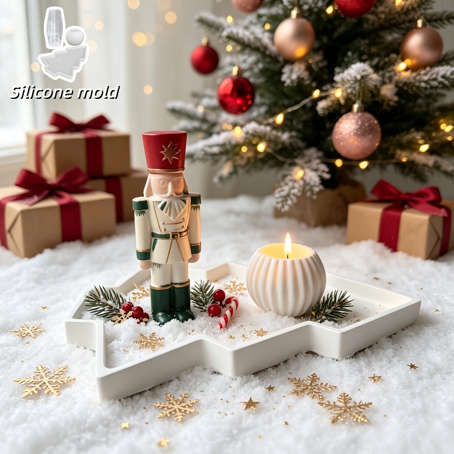 3 szt. foremki silikonowe w ks – Nutcracker Figurine recenzja i cena