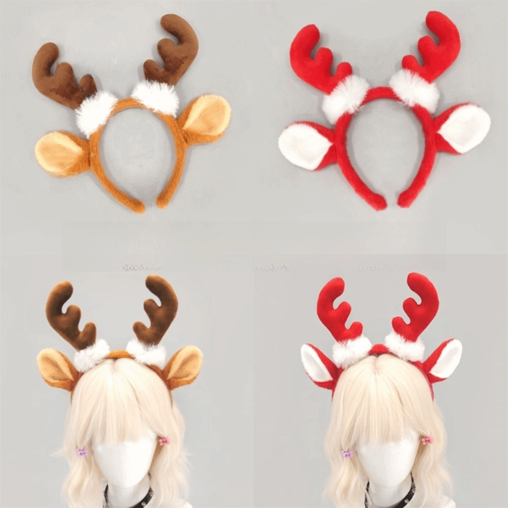 Realistyczna opaska z rogami r – Reindeer Antlers Headband recenzja i cena