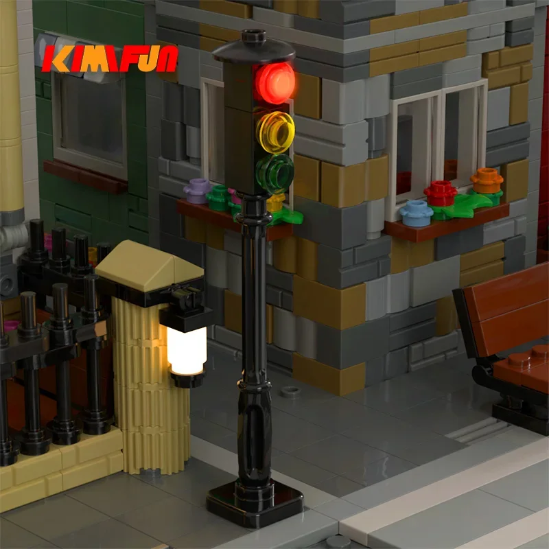 1 szt. LED MOC Street automaty – Lego Set Creator recenzja i cena