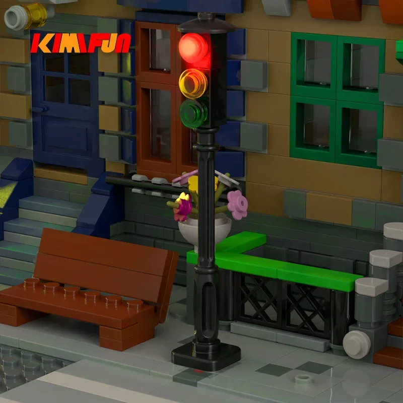 1 szt. LED MOC Street automaty – Lego Set Creator recenzja i cena