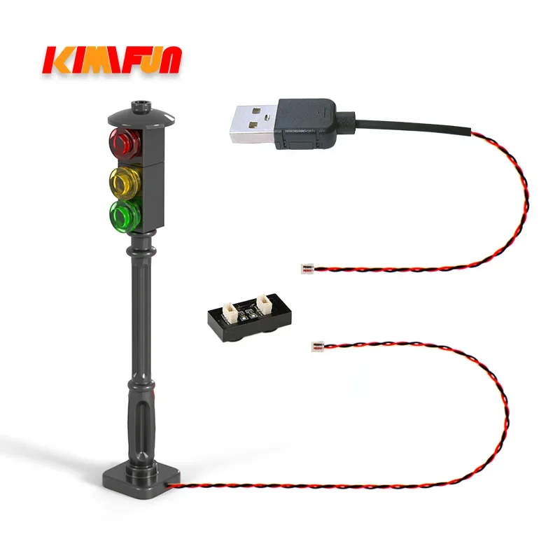 1 szt. LED MOC Street automaty – Lego Set Creator recenzja i cena