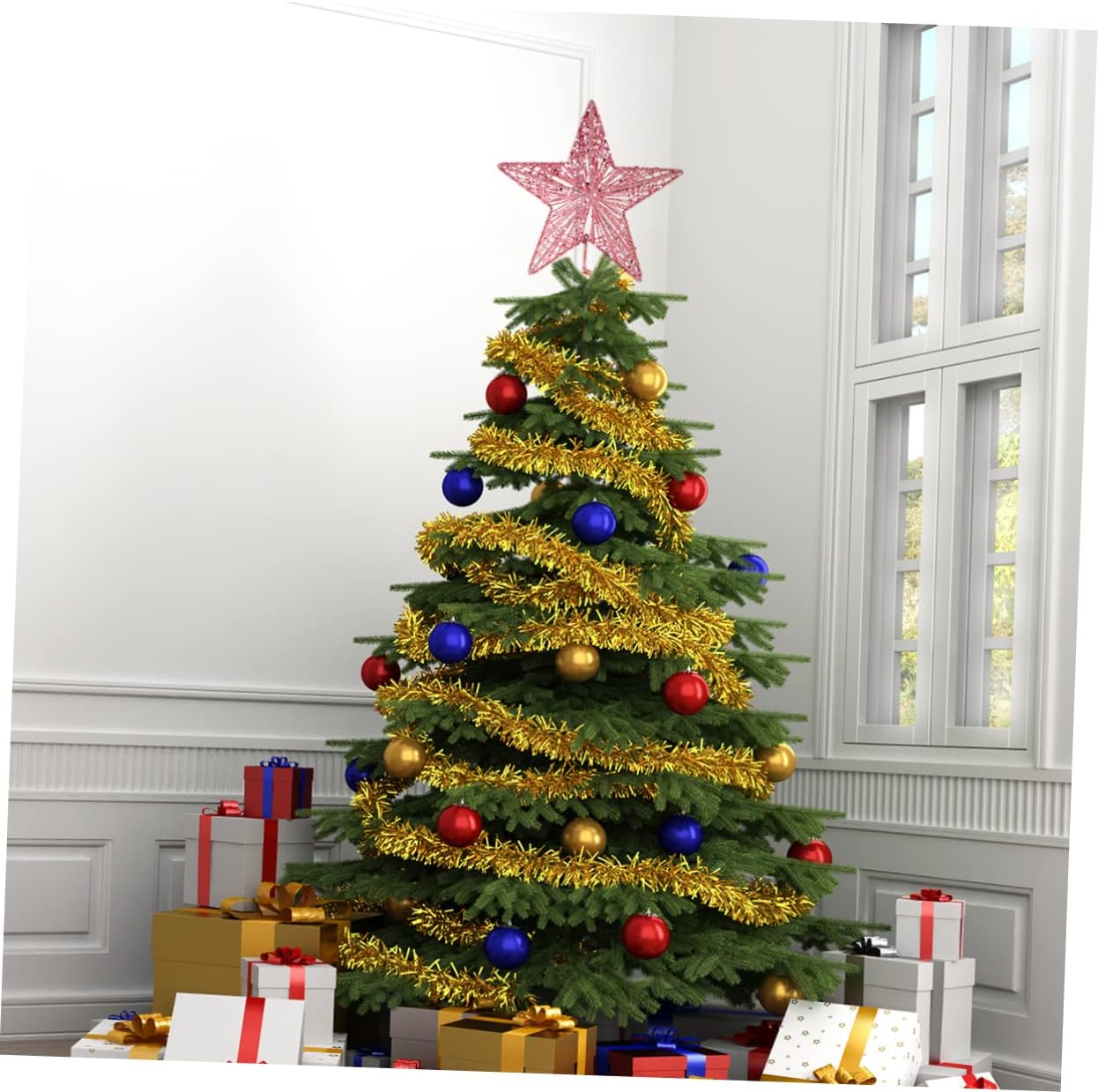 Różowa gwiazda na szczyt choin – Star Tree Topper recenzja i cena