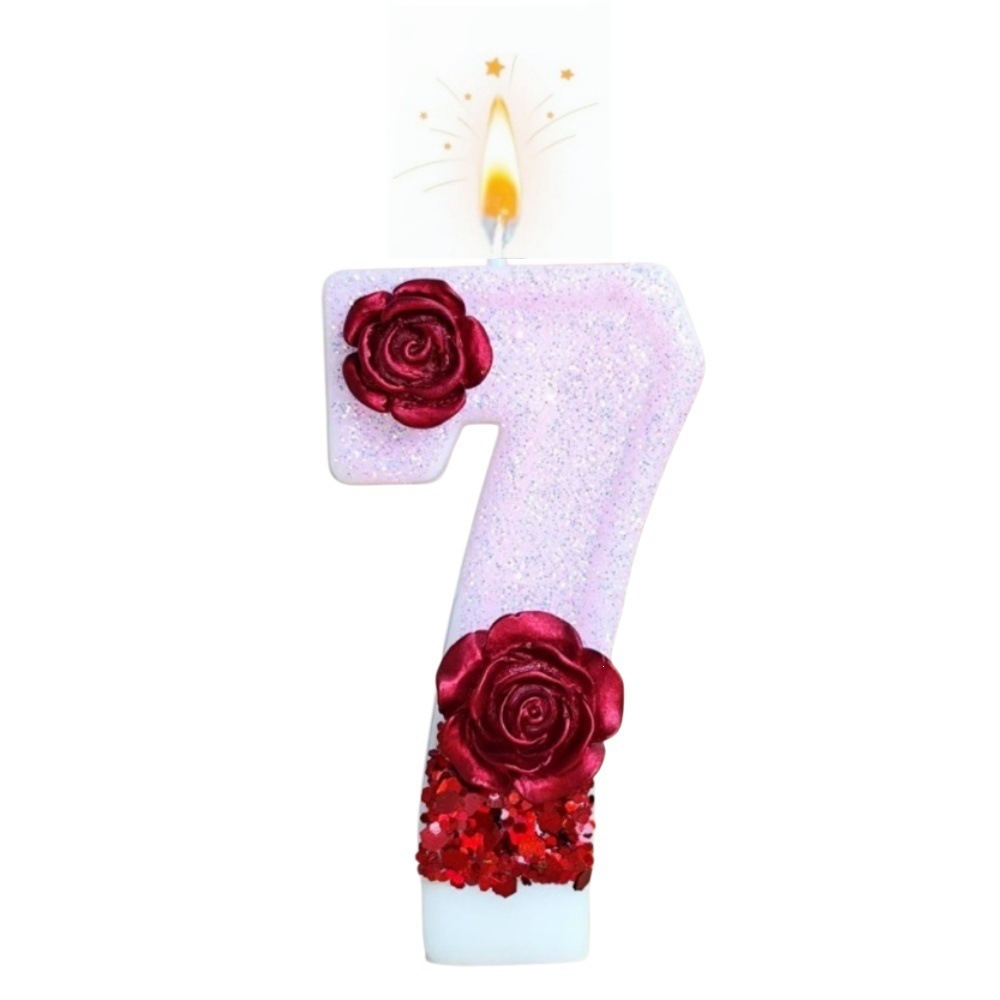 Świeczka urodzinowa w kształci – Holiday Candle Set recenzja i cena