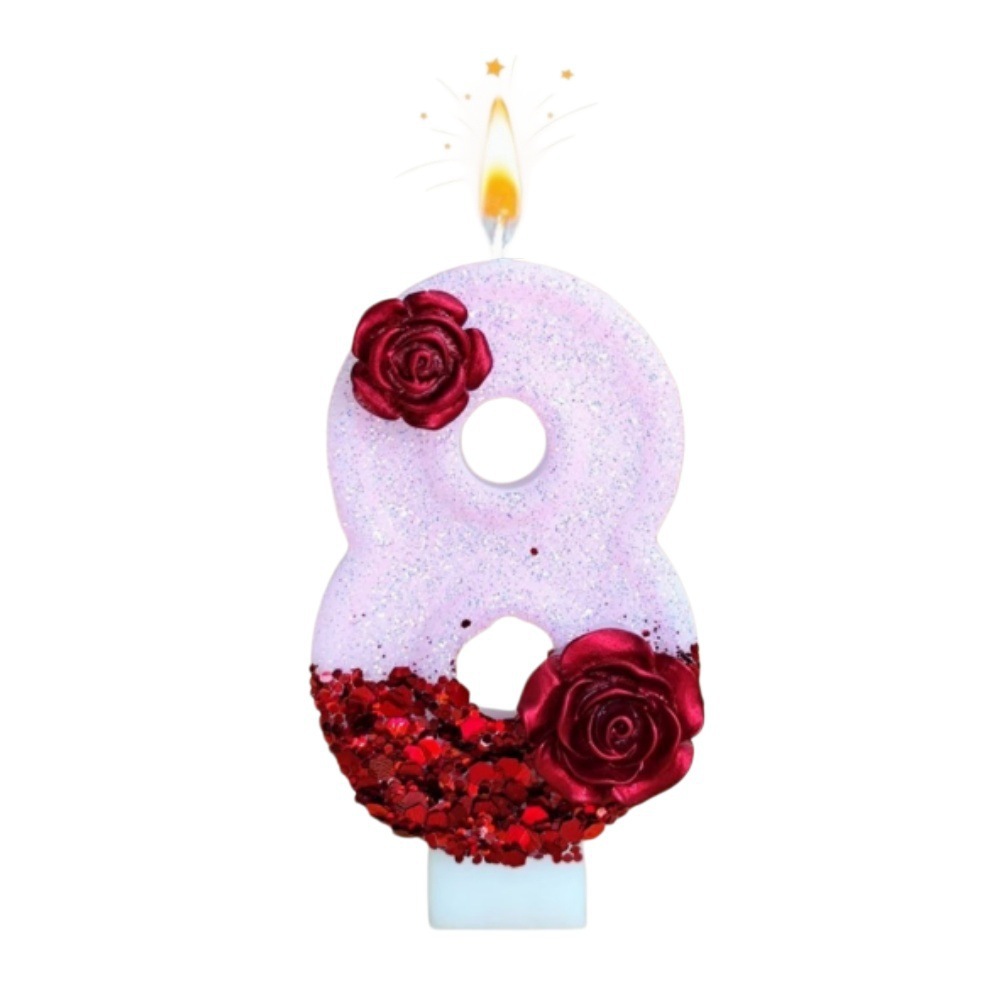 Świeczka urodzinowa w kształci – Holiday Candle Set recenzja i cena
