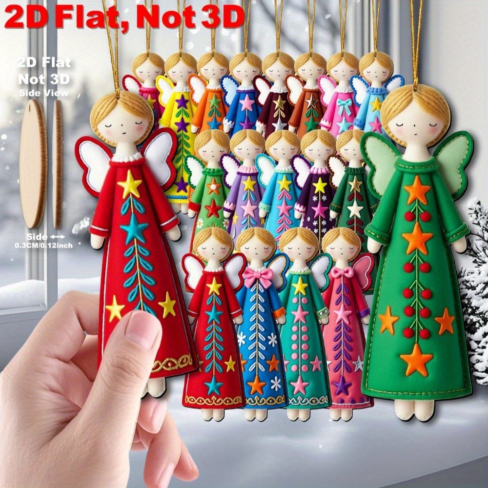 16 sztuk kolorowych dekoracji  – Star Tree Topper recenzja i cena
