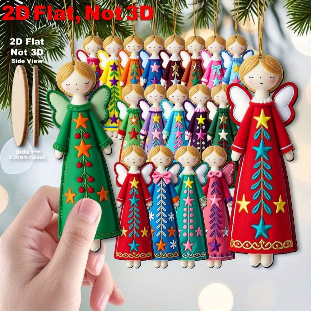 16 sztuk kolorowych dekoracji  – Star Tree Topper recenzja i cena