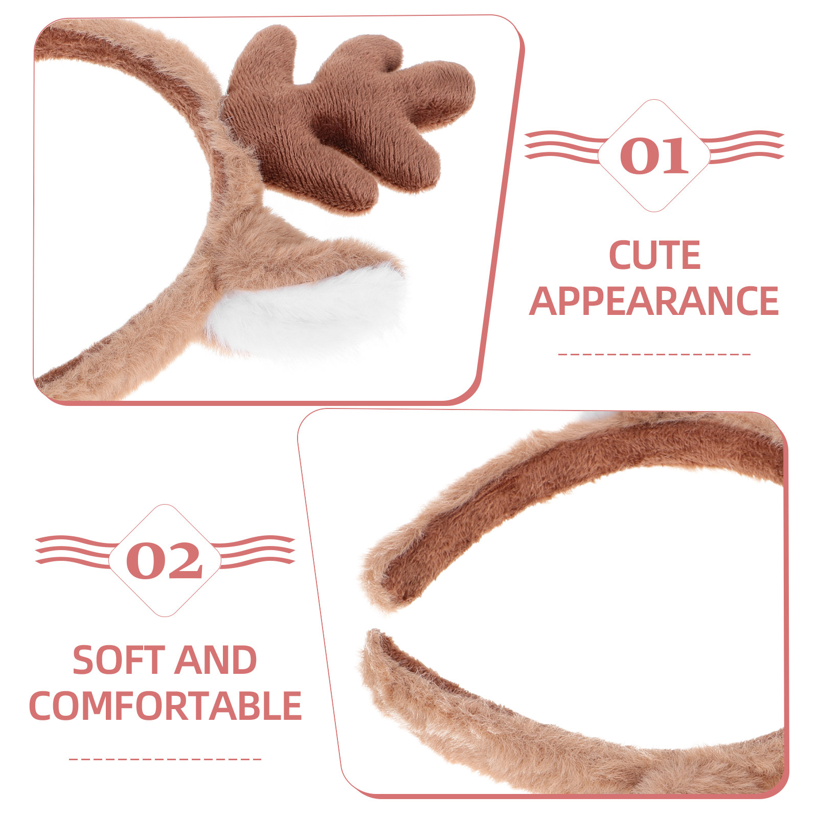 Opaska świąteczna z rogami ren – Reindeer Antlers Headband recenzja i cena