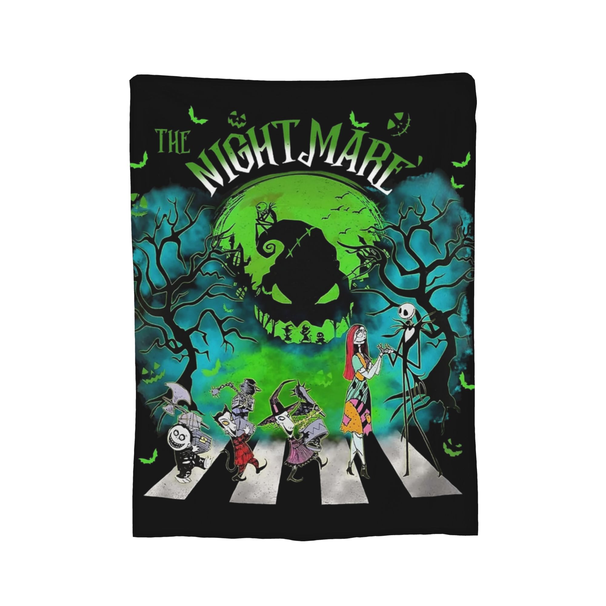 Koc flanelowy Oogie Boogie Man – Christmas Throw Blanket recenzja i cena